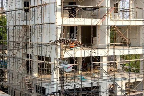 Preparation before the construction Stock Photos