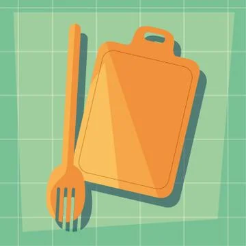 Preparation cooking flat design vector ilustration Illustrazione stock