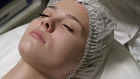 Preparation for cosmetic procedures Video stock 96000674