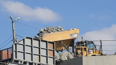 Preparation for crushing Stock Footage 129391977