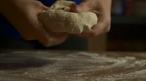 Preparation of the dough Stock Footage 67982081