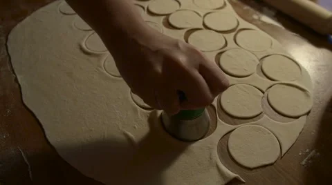 Preparation of the dough Stock Footage 67982210