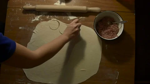 Preparation of the dough Stock Footage 67982227