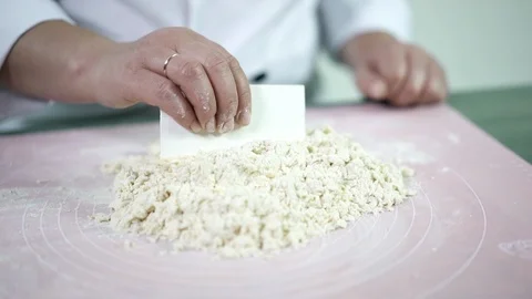 Preparation of the dough. Stock-Footage 89933083