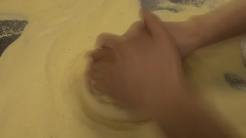 Preparation of the dough for pizza Vídeo Stock 126913351