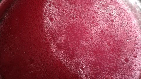 Preparation of the drink. The drink is boiling in a pot in the kitchen. Stock Footage 307211463