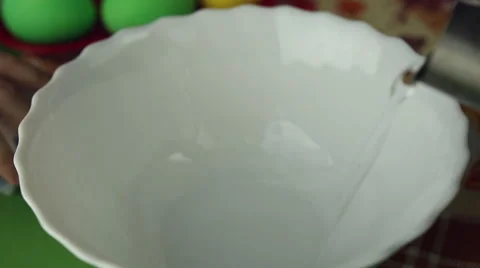 Preparation of Easter eggs, the feast of the passover Stock Footage 61584703