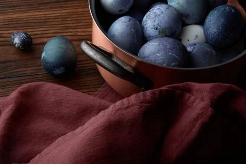 Preparation of Easter eggs Fotos de archivo