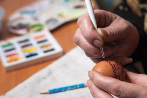 Preparation for Easter Stock-Fotos