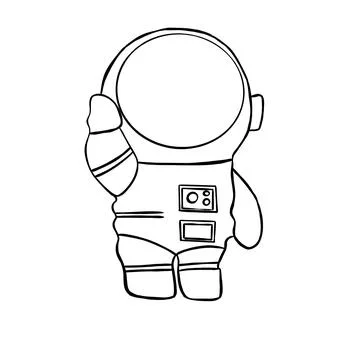 Preparation for the first flight into space Stock Illustration