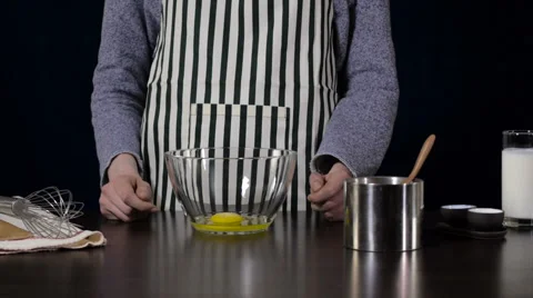 Preparation of fritters Video stock 62312332