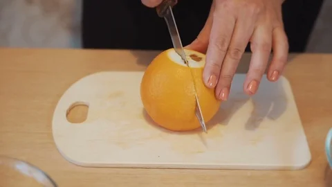 Preparation of fruit salad Stock Footage 81905993