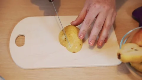 Preparation of fruit salad Stock Footage 81906007