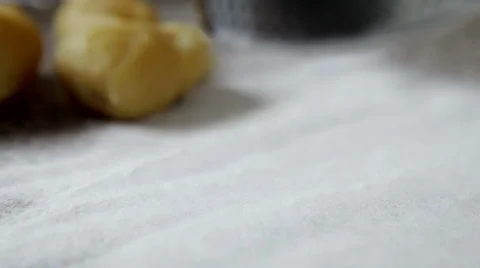 Preparation of gnocchi Stockbeeldmateriaal 47229200