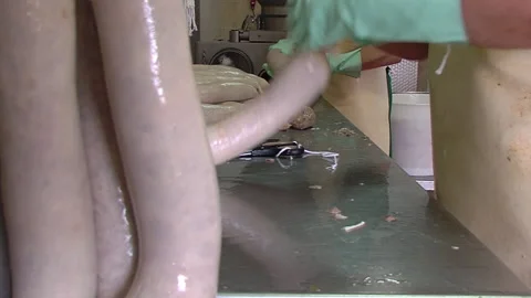 Preparation of Iberian cold cuts. Stock-Footage 137362150