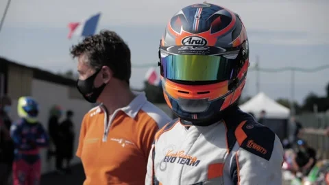 Preparation karting race Stock-Footage 220935470