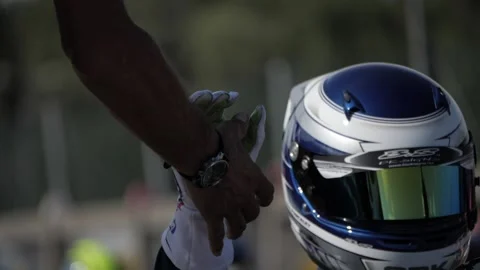 Preparation karting race Stock-Footage 220937185