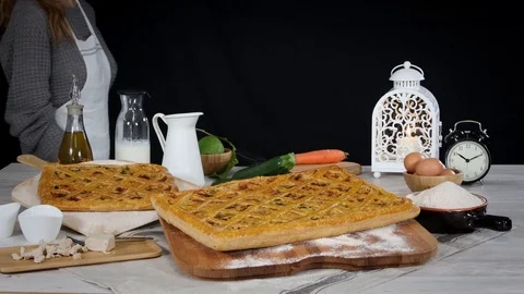 Preparation in the kitchen Stock Footage 119791717