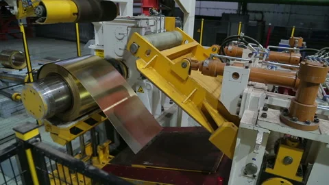 Preparation line brass metal processing factory Video stock 103404967