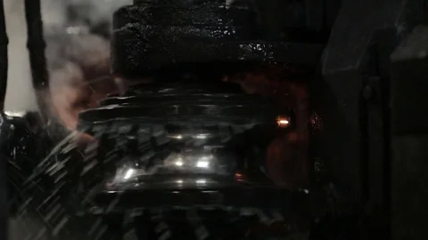 Preparation for operation. Drops of water from the pipe. Industrial welding Stock Footage 76933953
