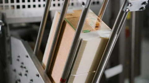 Preparation of packaging. Stock Footage 171733252