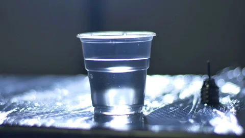 Preparation process for making soft shadows on tattoo, close up Stock Footage 70532206