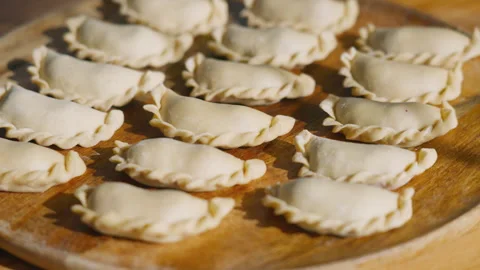 Preparation process of sweet cherry dumplings Stock Footage 276420055