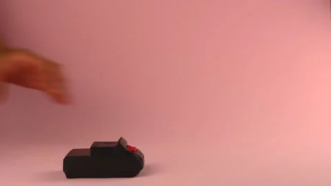 Preparation of the screwdriver for work. battery connection Stock Footage 135319224