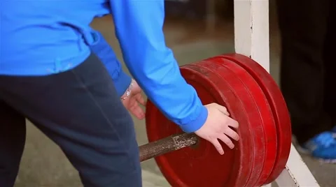 Preparation of a shell to sporting events Stockbeeldmateriaal 49011399