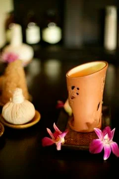 Preparation for spa Stock Photos