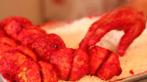 Preparation of strawberry and coconut bread called yoyo - Bread 스톡 동영상 130085629