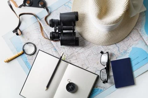 Preparation for travel Stock Photos