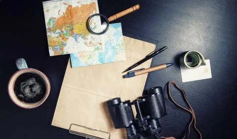 Preparation for travel Stock Photos