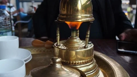 Preparation Of Turkish Coffee Stock Footage 149423442