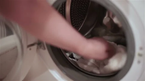 Preparation for washing Stock Footage 67458291