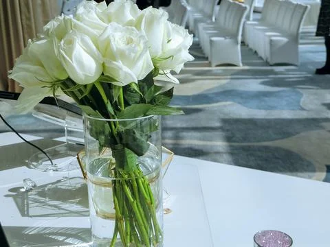 Preparation for a wedding Stock Photos