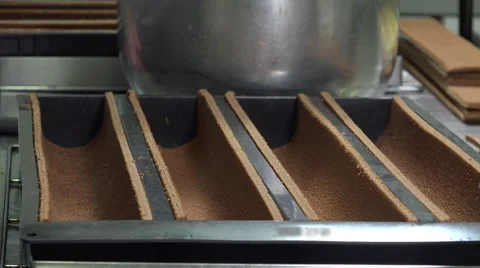 Preparation of a Yule log Stock Footage 57912676