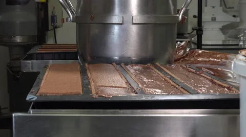 Preparation of a Yule log, pear and praline Video stock 57917873