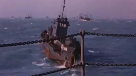 Preparations for the D-Day invasion (58) Stock Footage 237688423