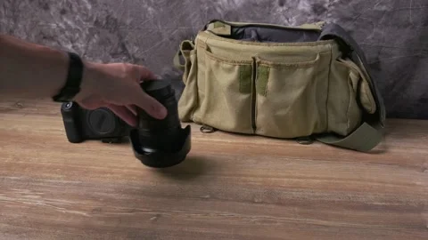 Preparations for photo shoot Stock Footage 196305995