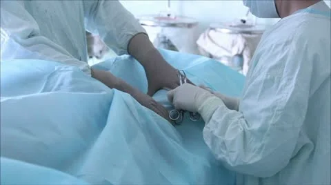 Preparations for surgery Stock-Footage 11515336