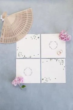 Preparations for the wedding day. Stock Photos