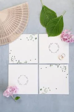 Preparations for the wedding day. Stock Photos