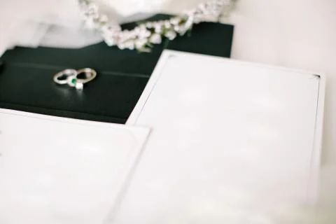 Preparations for the wedding day. Stock Photos