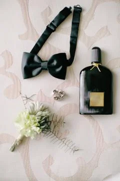 Preparations for the wedding day. Stock Photos