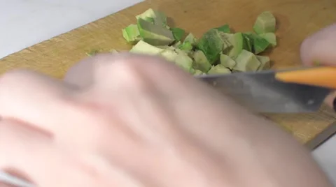 Prepare Caesar salad Stock Footage 58158722