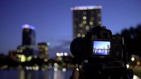 Prepare camera for shooting Stock Footage 66591593