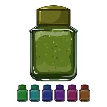 Prepare coffee soluble cartoon vector graphic Stock Illustration