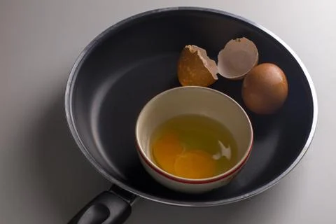 Prepare Cooking with Eggs Stock Photos