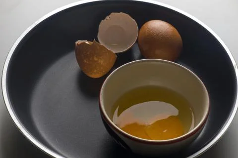 Prepare Cooking with Eggs Stock Photos